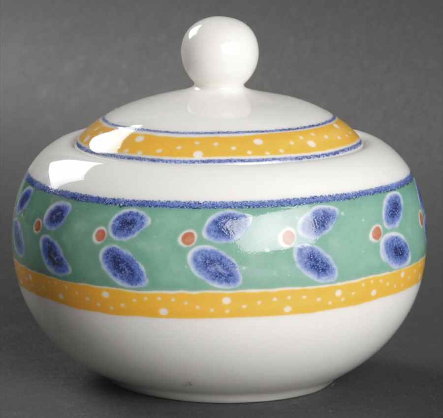 Rio Sugar Bowl & Lid by Royal Doulton-1