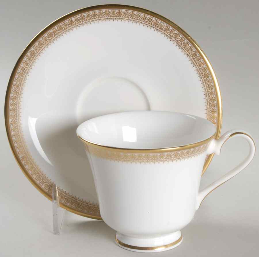 Ritz Footed Cup & Saucer Set by Royal Doulton-1