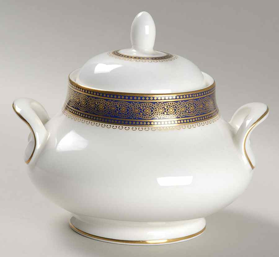 Rochelle Sugar Bowl & Lid by Royal Doulton-1
