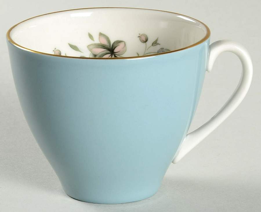 Rose Elegans Flat Demitasse Cup by Royal Doulton-1