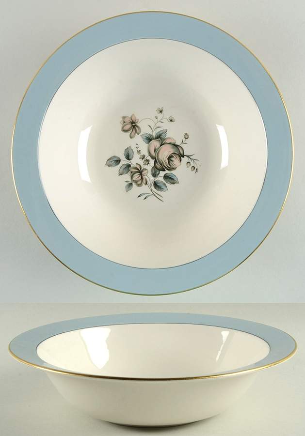 Rose Elegans 10" Round Vegetable Bowl by Royal Doulton-1