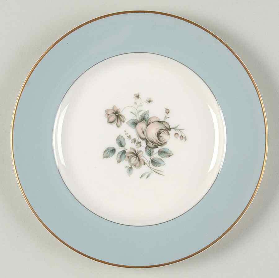 Rose Elegans Bread & Butter Plate by Royal Doulton-1