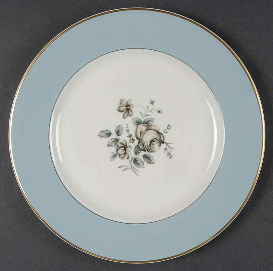 Rose Elegans Luncheon Plate by Royal Doulton-1
