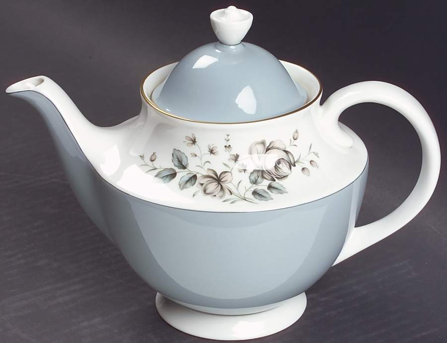 Rose Elegans Teapot & Lid by Royal Doulton-1