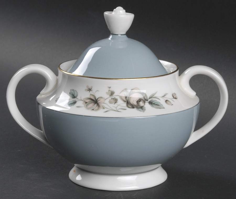 Rose Elegans Sugar Bowl & Lid by Royal Doulton-1