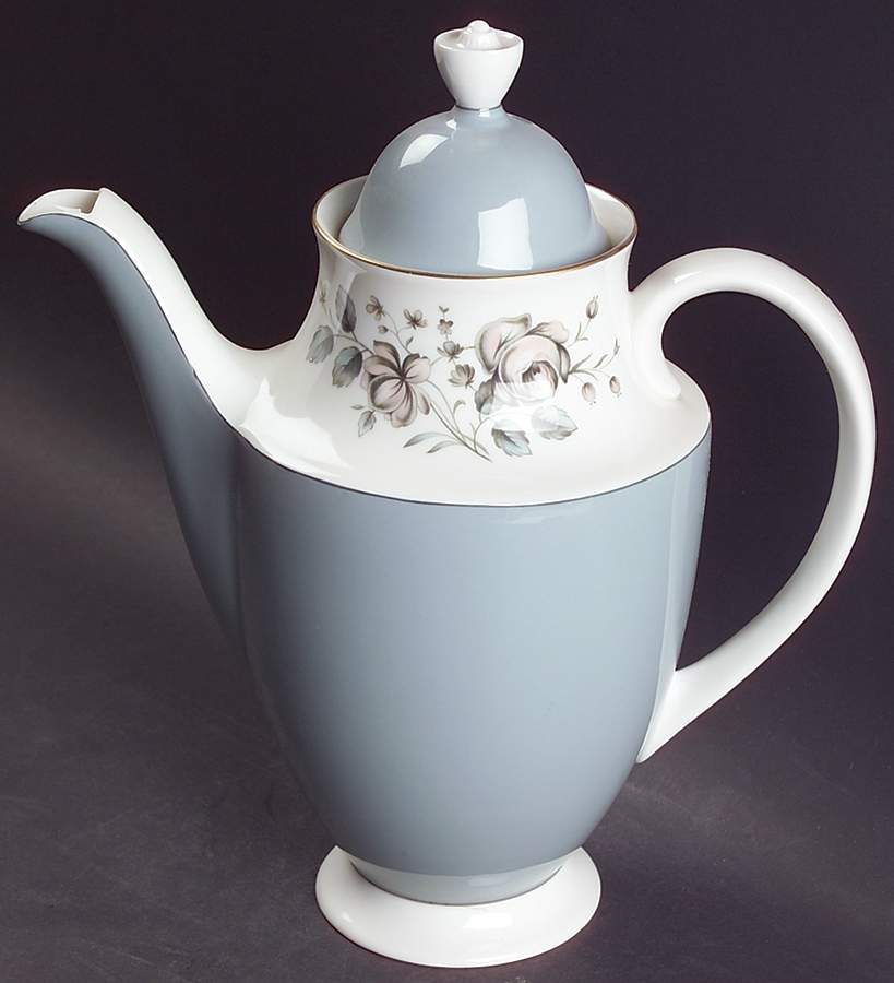 Rose Elegans Coffee Pot & Lid by Royal Doulton-1