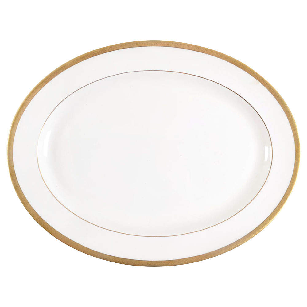 Royal Gold 16" Oval Serving Platter by Royal Doulton-1