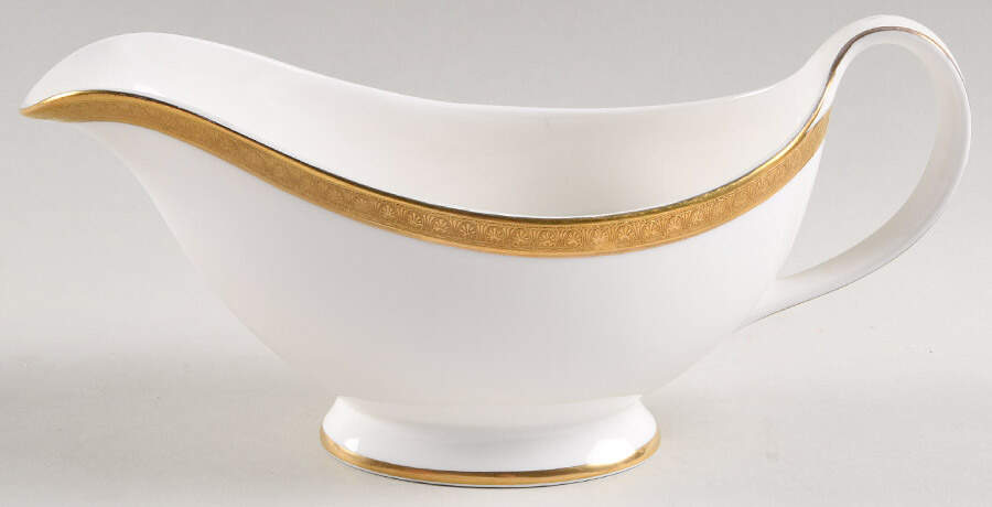 Royal Gold Gravy Boat by Royal Doulton-1