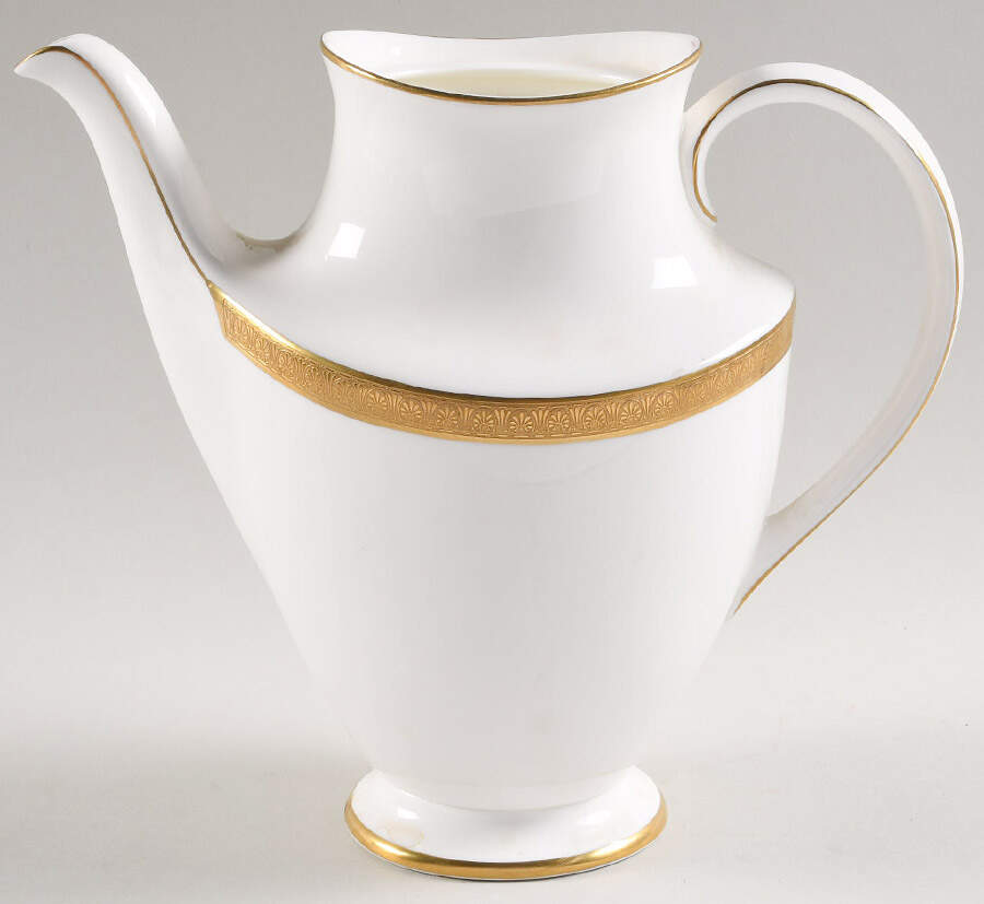 Royal Gold Coffee Pot No Lid by Royal Doulton-1
