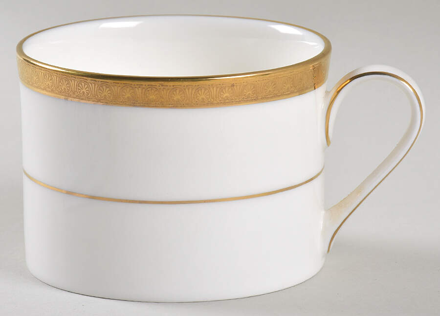 Royal Gold Flat Cup by Royal Doulton-1