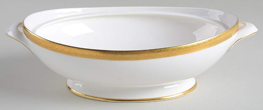 Royal Gold Oval Vegetable No Lid by Royal Doulton-1
