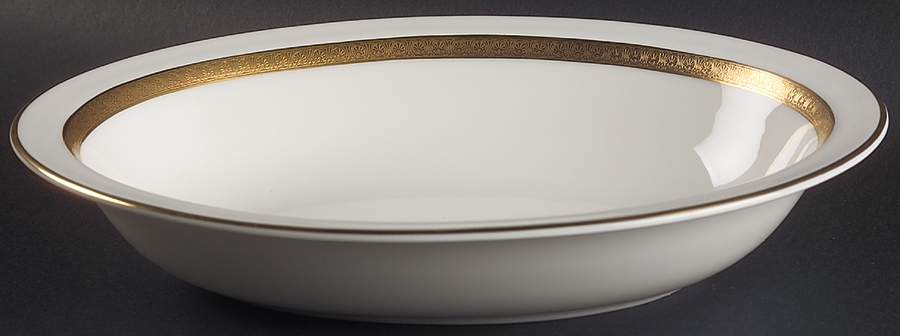 Royal Gold 10" Oval Vegetable Bowl by Royal Doulton-1