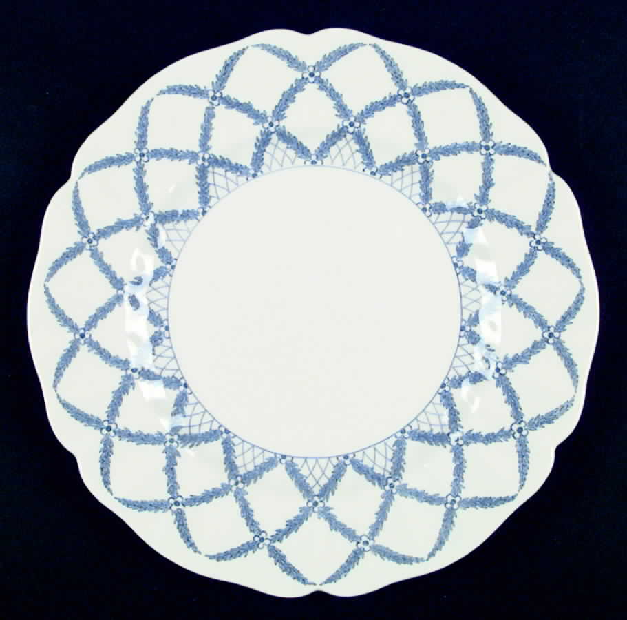 Romney Blue Dinner Plate by Royal Doulton-1
