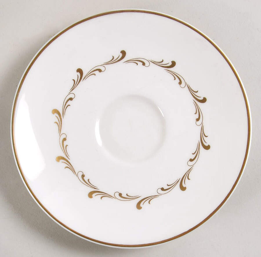 Rondo Saucer for Flat Demitasse Cup by Royal Doulton-1