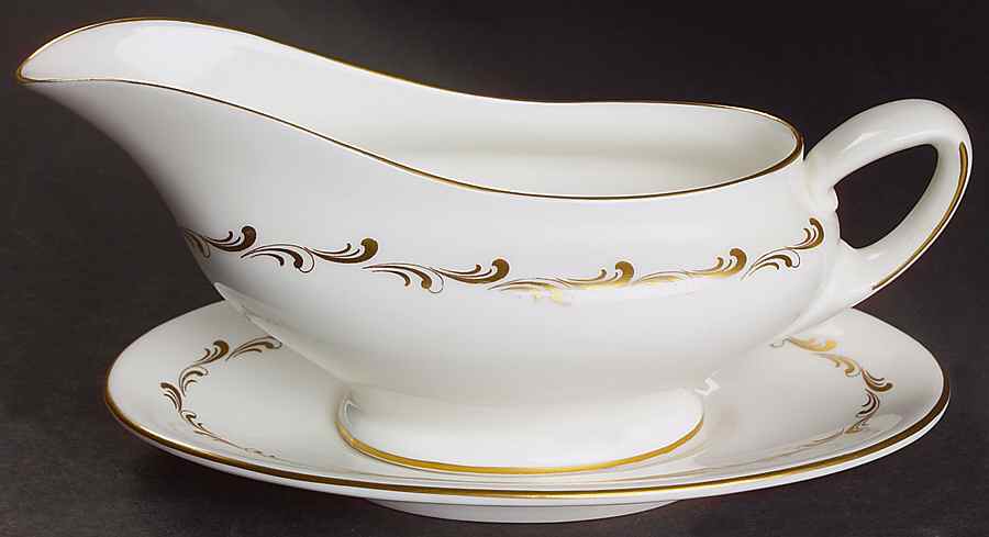 Rondo Gravy Boat & Underplate by Royal Doulton-1