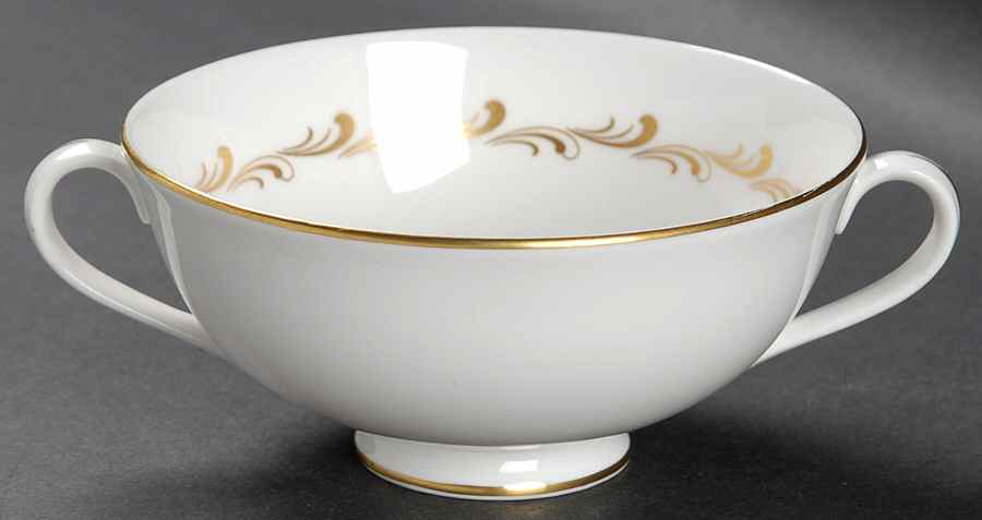 Rondo Footed Cream Soup Bowl by Royal Doulton-1