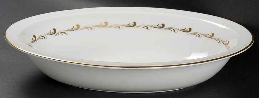 Rondo 10" Oval Vegetable Bowl by Royal Doulton-1