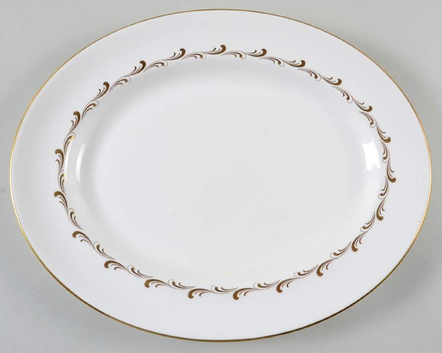 Rondo 13" Oval Serving Platter by Royal Doulton-1