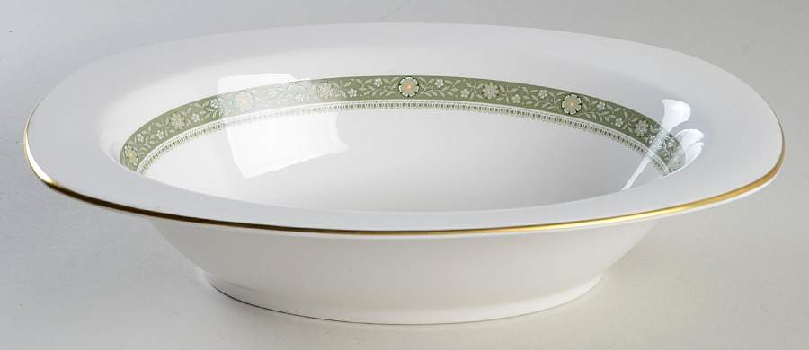 Rondelay (Concord Shape) 10" Oval Vegetable Bowl by Royal Doulton-1