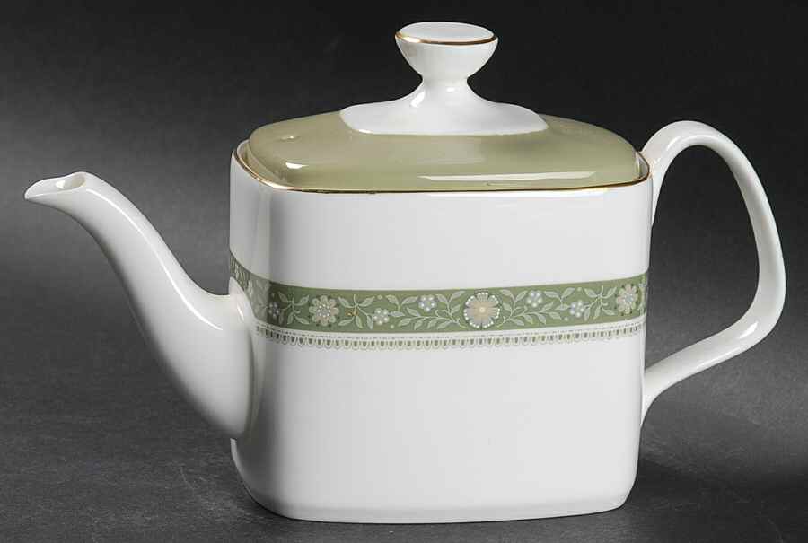 Rondelay (Concord Shape) Mini Teapot & Lid by Royal Doulton-1