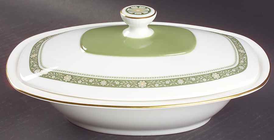 Rondelay (Concord Shape) Oval Covered Vegetable (OV11 Base) by Royal Doulton-1