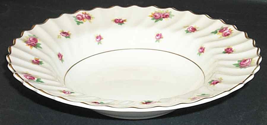 Rosebud Rim Soup Bowl by Royal Doulton-1