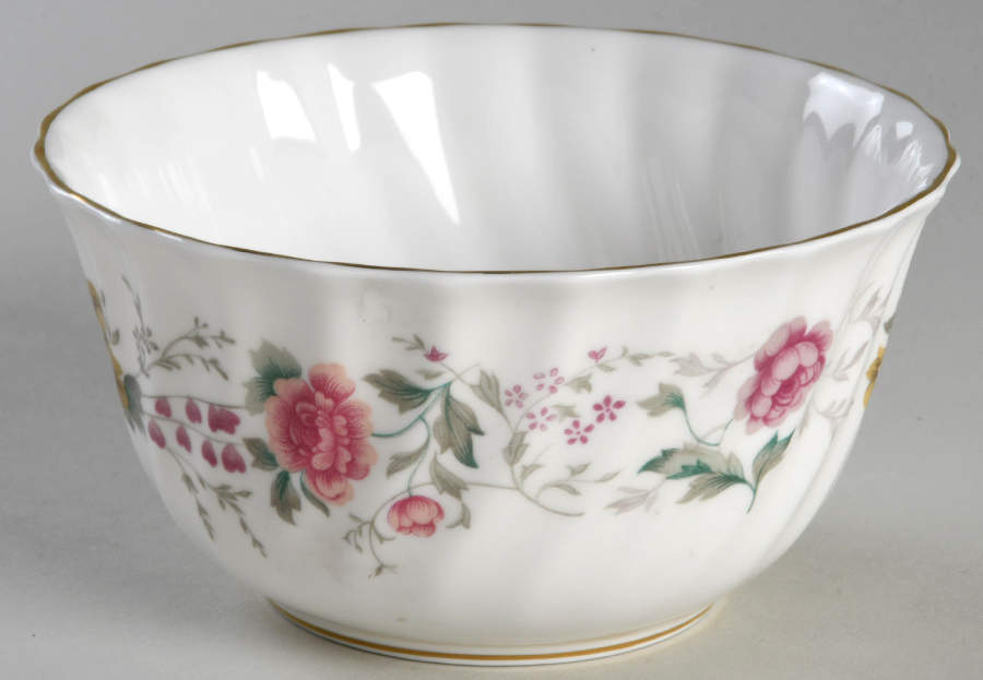 Rosell Cranberry Bowl by Royal Doulton-1