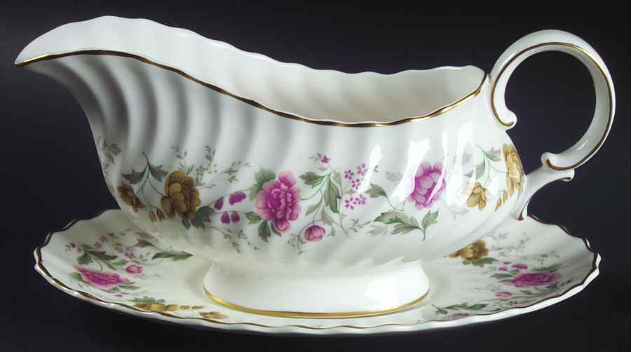 Rosell Gravy Boat & Underplate by Royal Doulton-1
