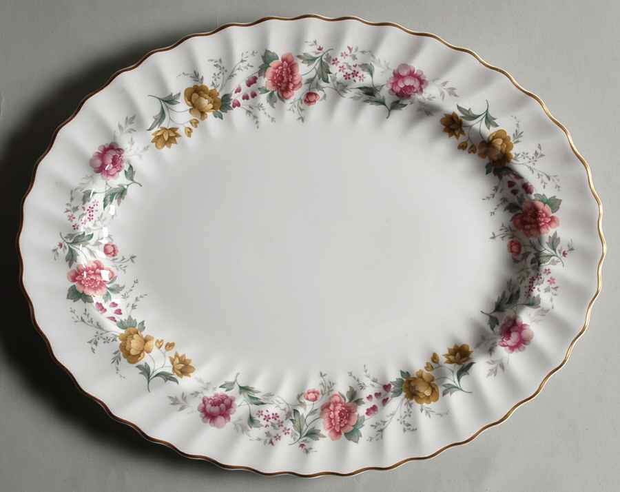 Rosell 13" Oval Serving Platter by Royal Doulton-1