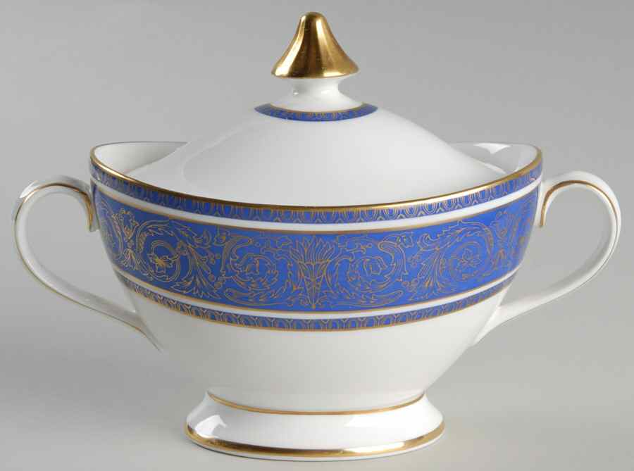 Royal Windsor Sugar Bowl & Lid by Royal Doulton-1