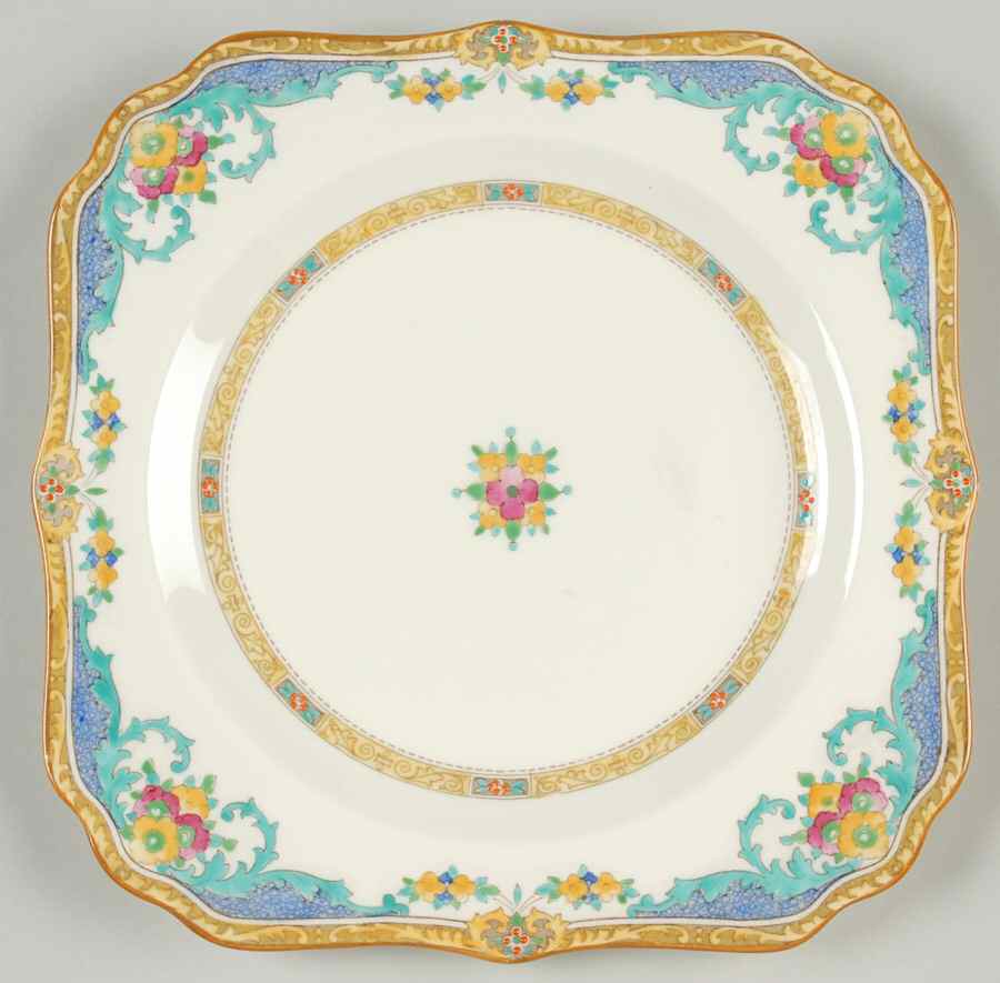 The Roxbury Square Salad Plate by Royal Doulton-1