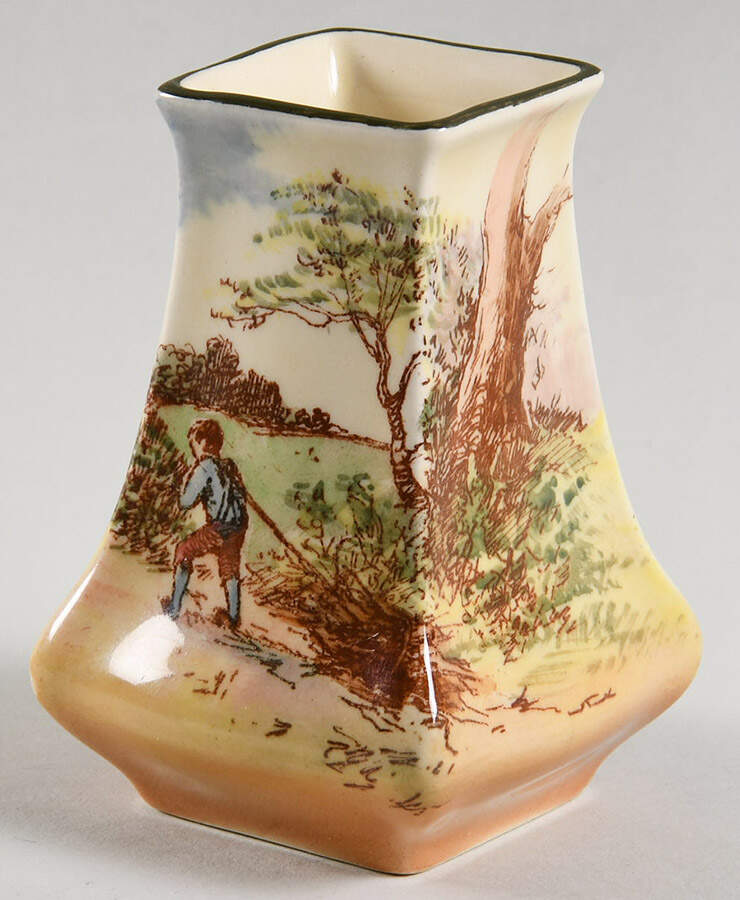 Rustic England 3" Vase by Royal Doulton-1