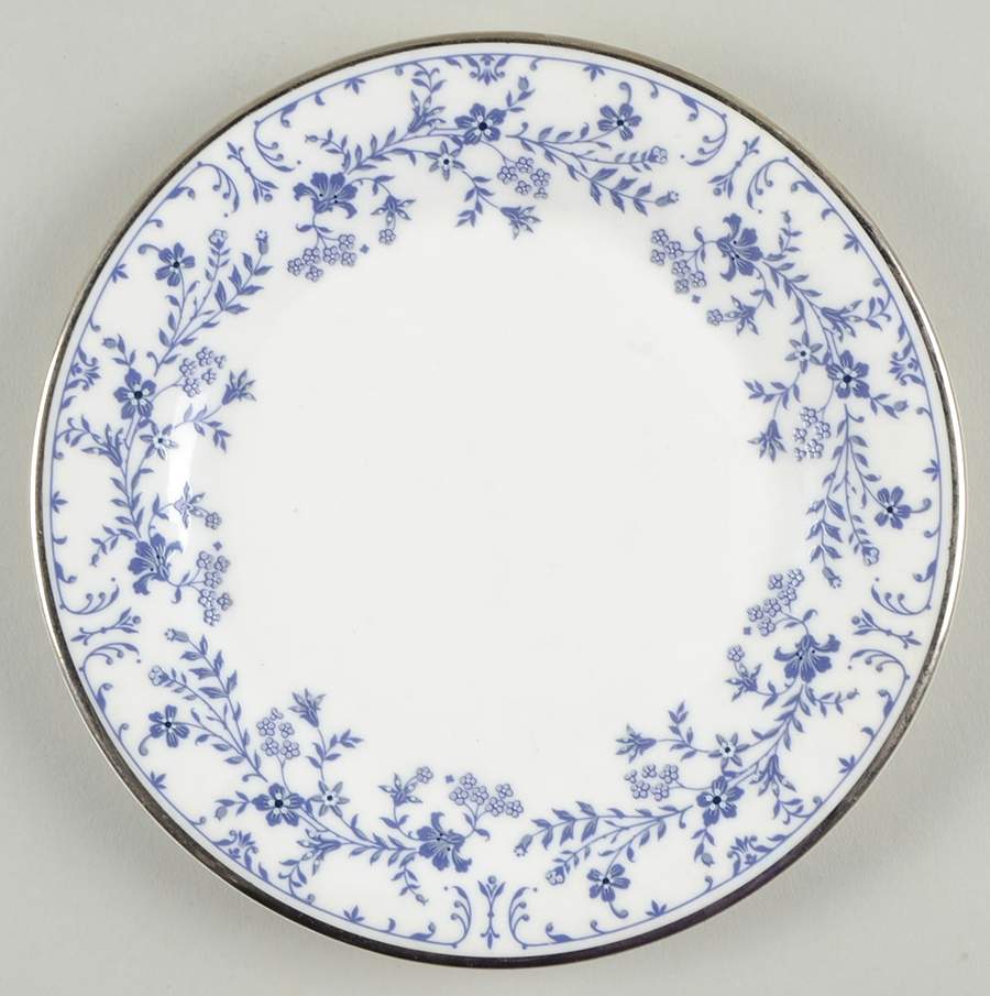 Sapphire Blossom Bread & Butter Plate by Royal Doulton-1