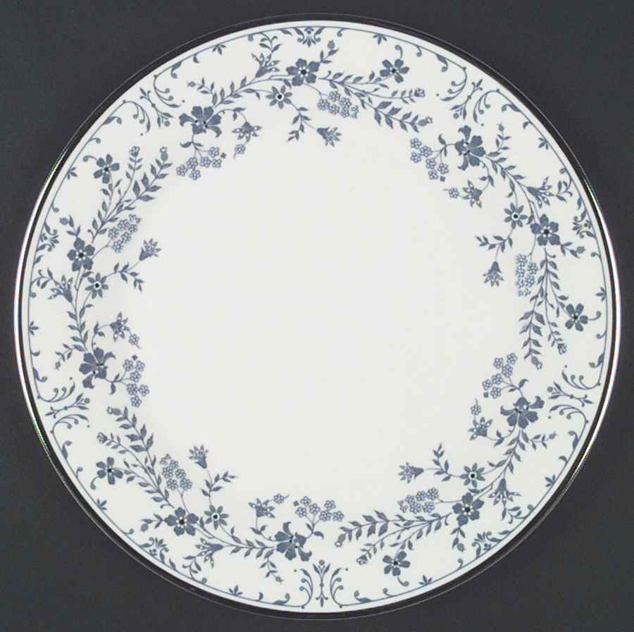 Sapphire Blossom Dinner Plate by Royal Doulton-1