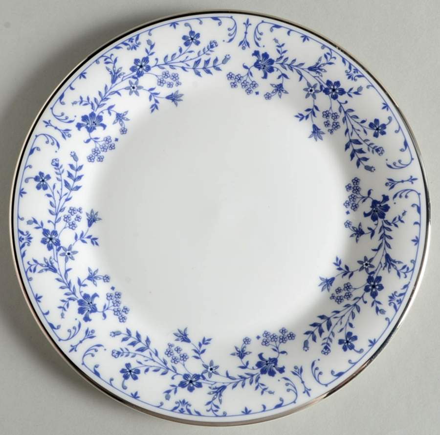 Sapphire Blossom Salad Plate by Royal Doulton-1