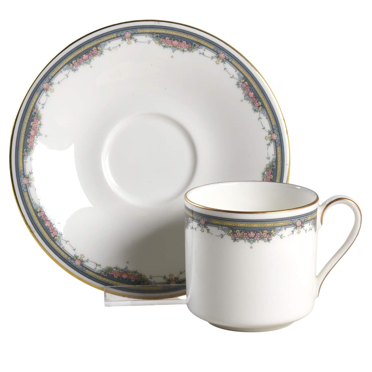 Salisbury Flat Demitasse Cup & Saucer Set by Royal Doulton-1