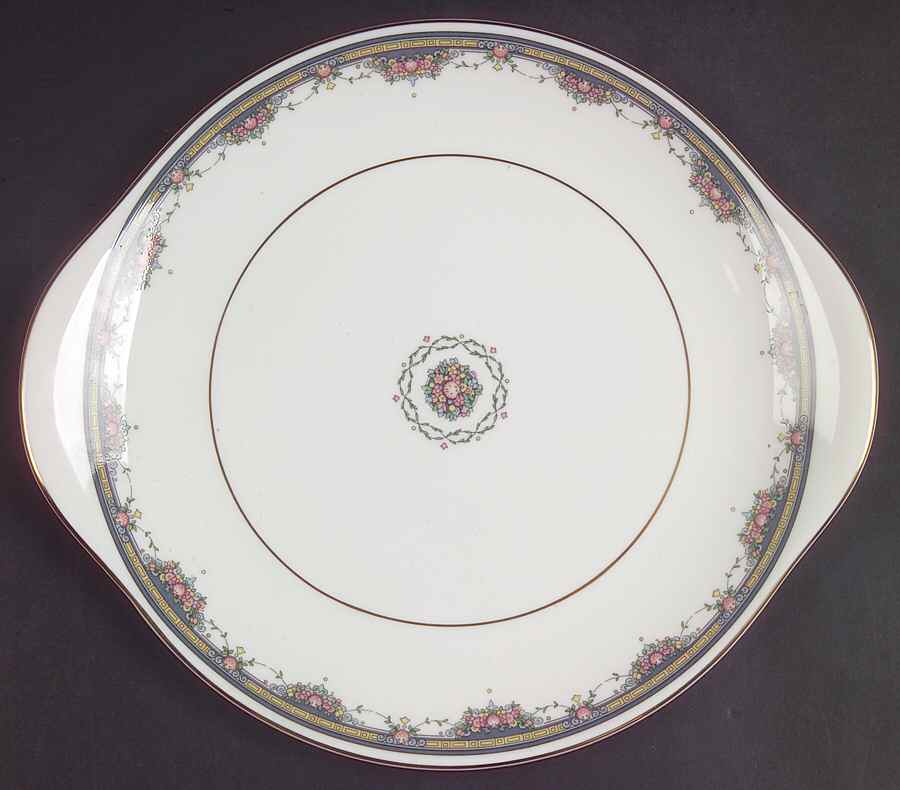 Salisbury Handled Cake Plate by Royal Doulton-1