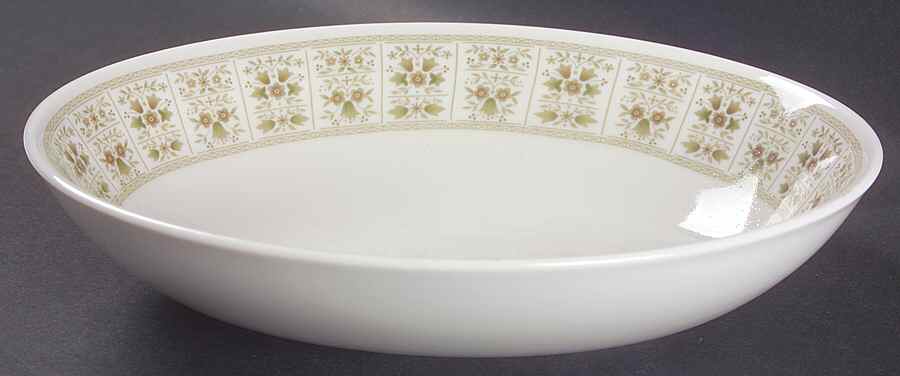 Samarra 9" Oval Vegetable Bowl by Royal Doulton-1