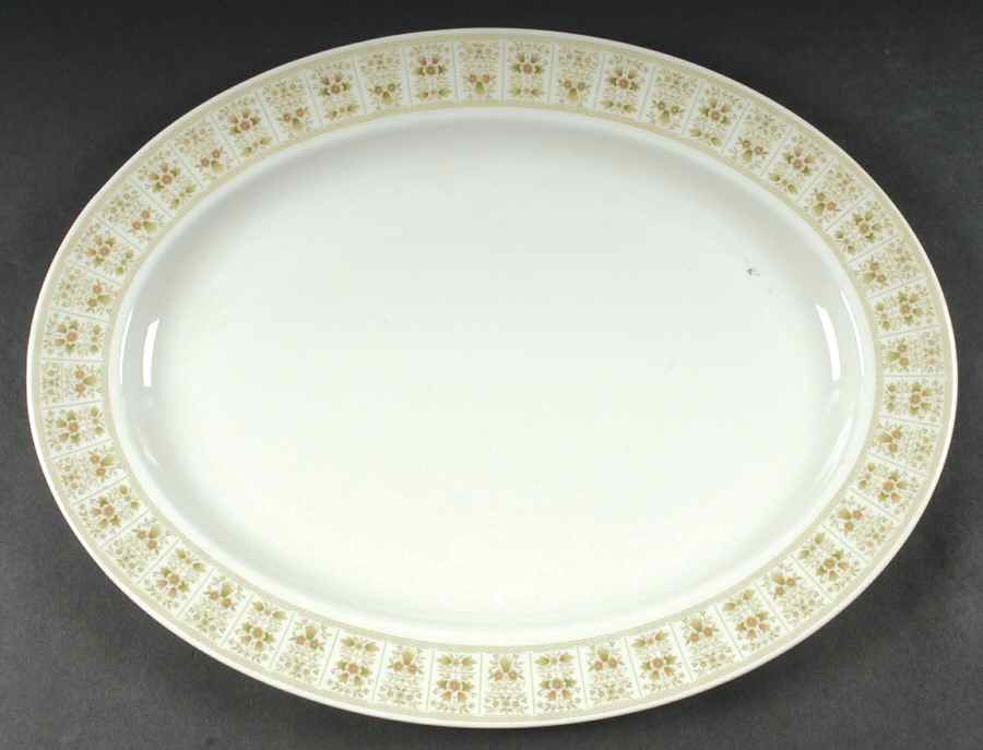 Samarra 16" Oval Serving Platter by Royal Doulton-1