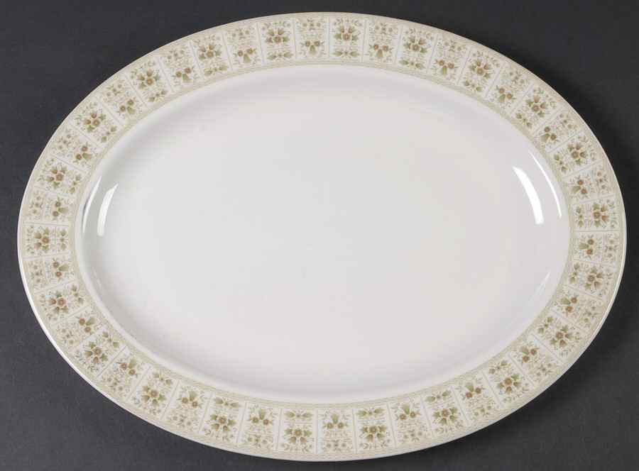 Samarra 13" Oval Serving Platter by Royal Doulton-1