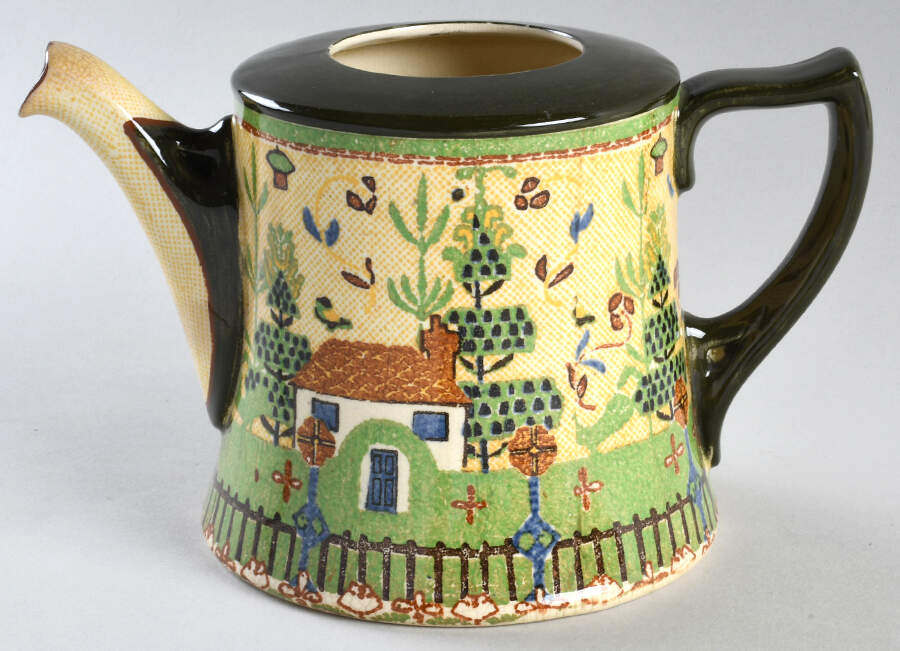 Sampler Teapot No Lid by Royal Doulton-1