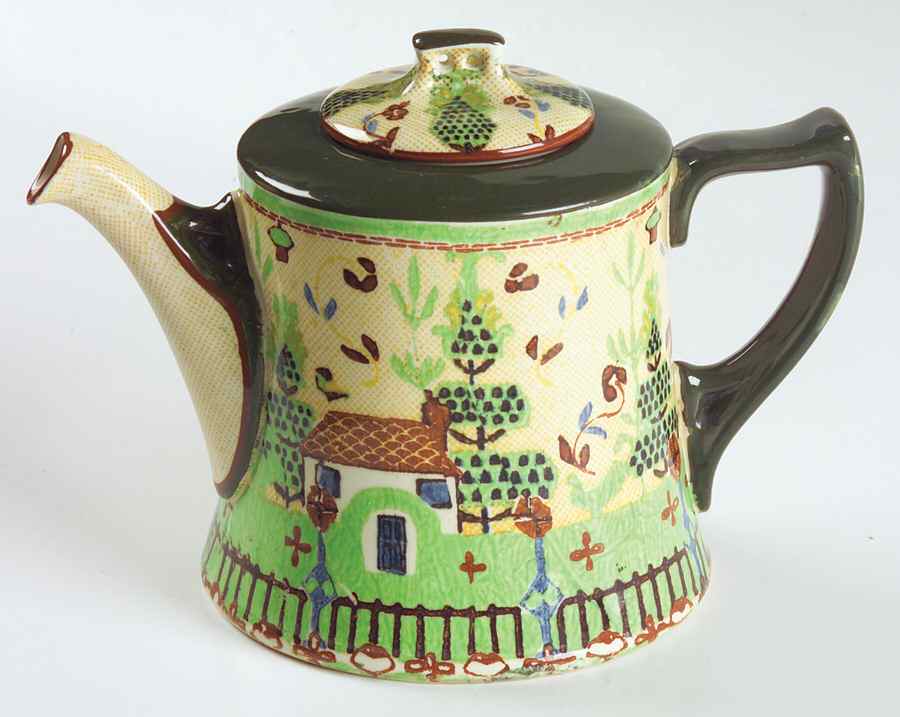 Sampler Teapot & Lid by Royal Doulton-1