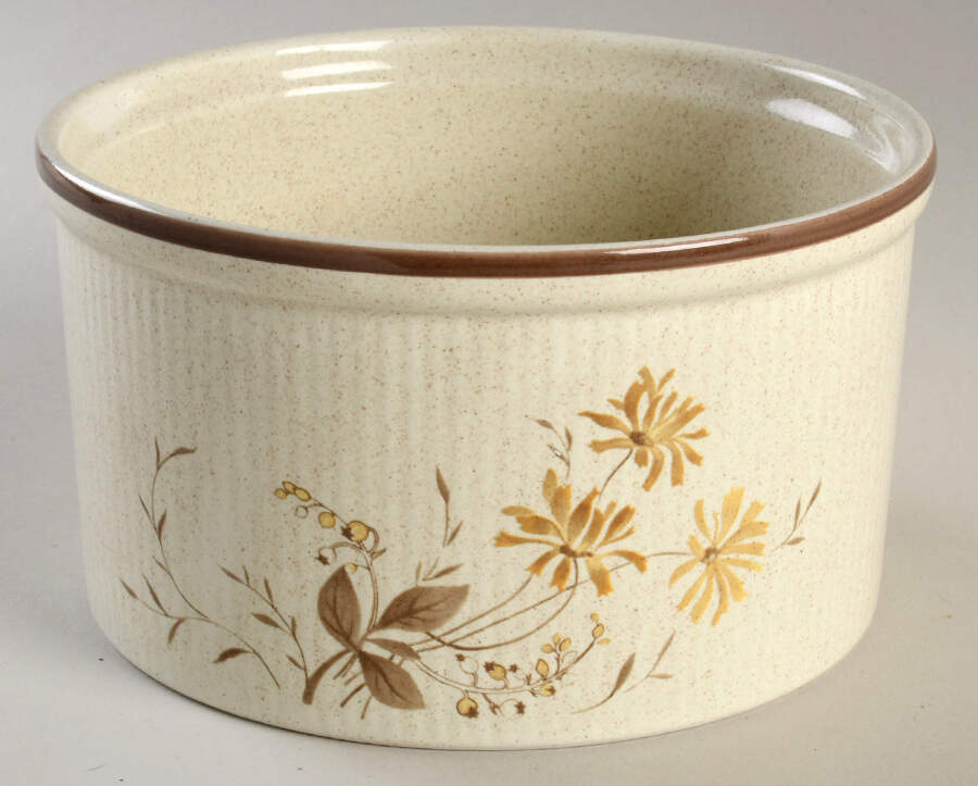 Sandsprite (Single Line Brown Trim) 6" Souffle by Royal Doulton-1