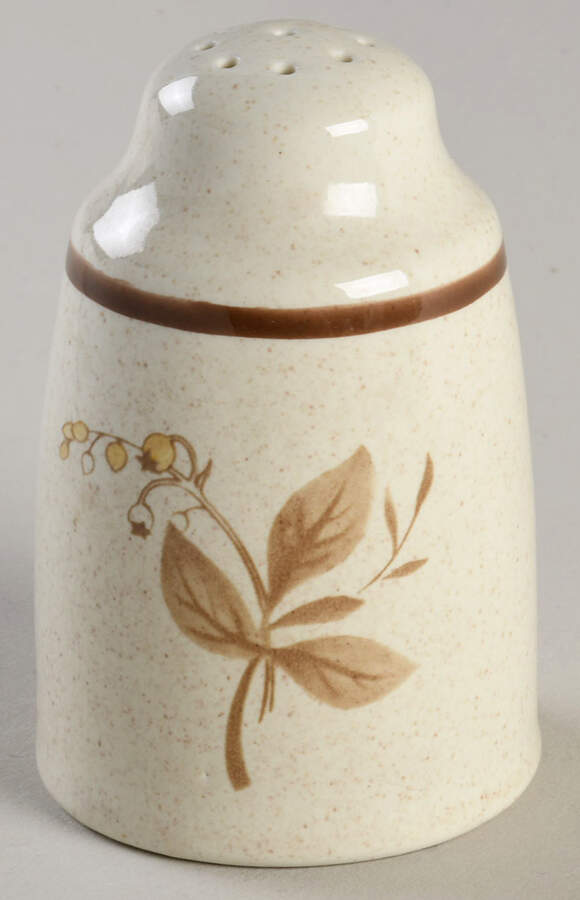 Sandsprite (Single Line Brown Trim) Pepper Shaker by Royal Doulton-1