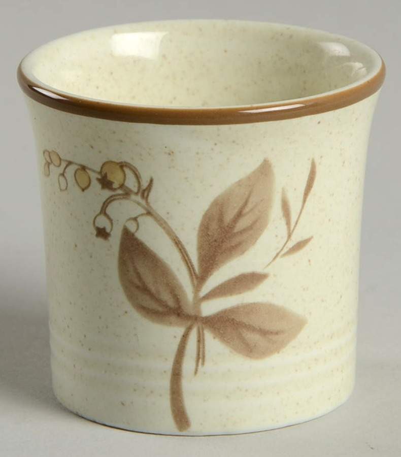 Sandsprite (Single Line Brown Trim) Single Egg Cup by Royal Doulton-1