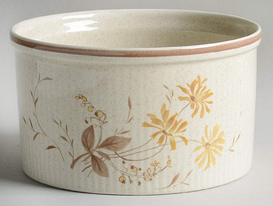 Sandsprite (Single Line Brown Trim) 5" Souffle by Royal Doulton-1