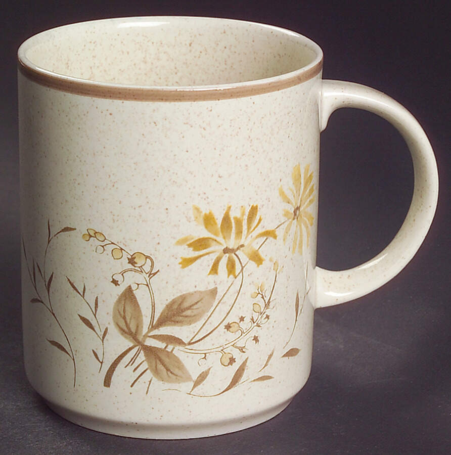 Sandsprite (Double Line Brown Trim) Mug by Royal Doulton-1