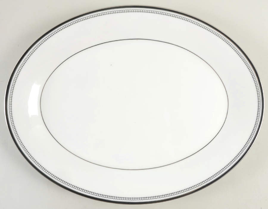 Sarabande 13" Oval Serving Platter by Royal Doulton-1