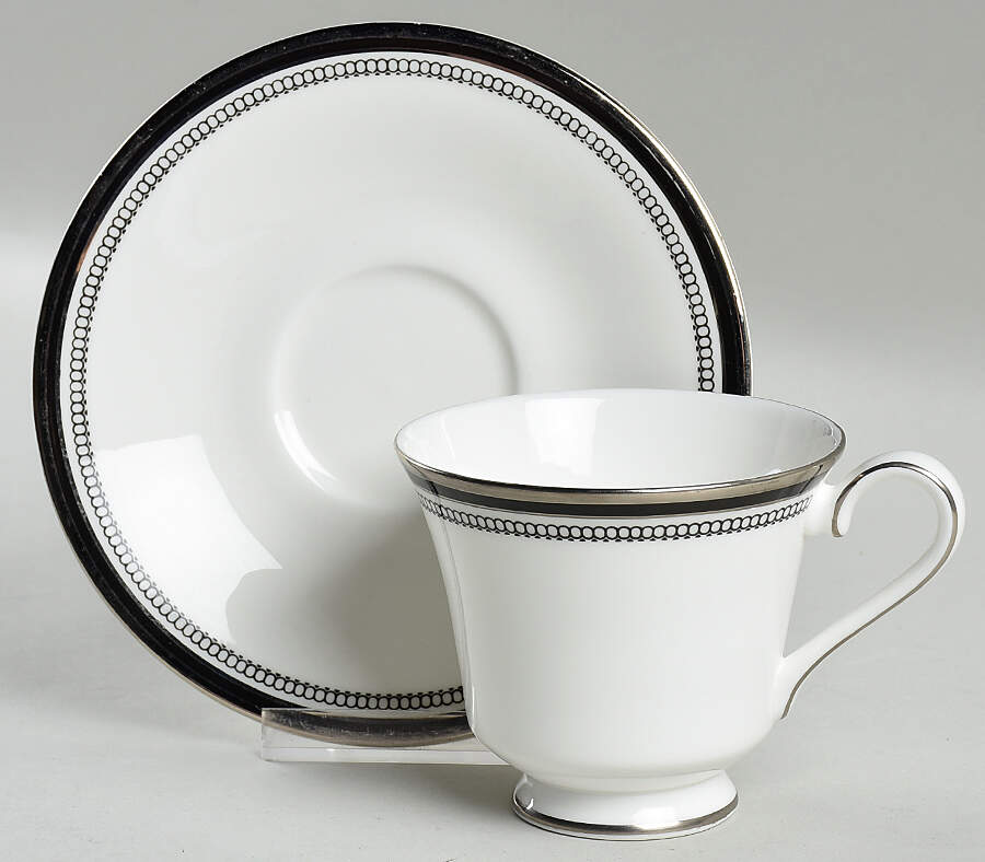 Sarabande Footed Cup & Saucer Set by Royal Doulton-1