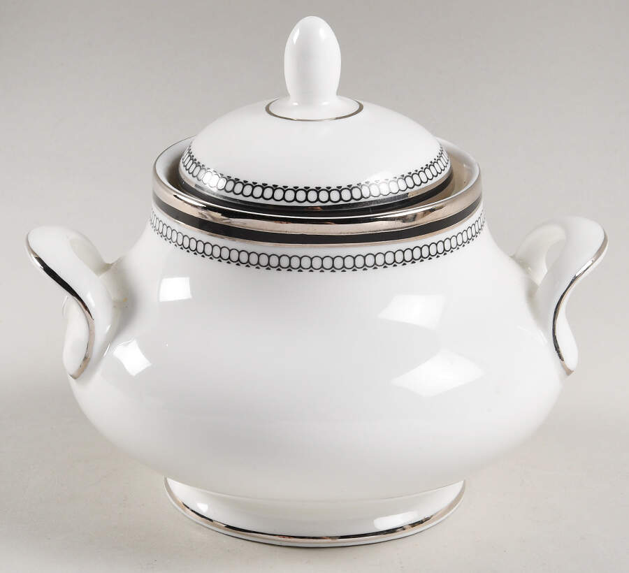 Sarabande Sugar Bowl & Lid by Royal Doulton-1